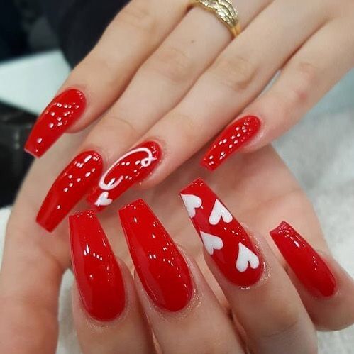 20 Valentine Day Nail Art & Design&nbsp;Ideas